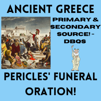 Preview of Pericles Funeral Oration! - World - SUBREADY - Greece - Primary Source DBQs