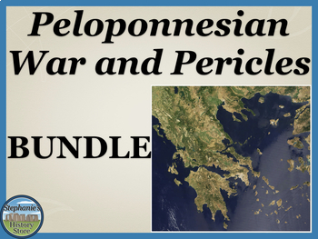 Preview of Pericles and the Peloponnesian War Bundle