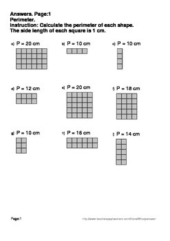 perimeter on a grid