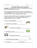 Perimeter: A classroom measurement activity