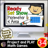 3rd Grade Math Review | Area and Perimeter Game | Perimete