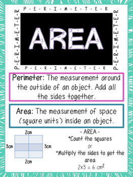 Preview of Perimeter & Anchor Charts