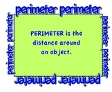 Perimeter Anchor Chart/Poster