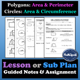 Geometry | Area and Perimeter & Area and Circumference | F