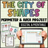 Perimeter and Area Project | Digital and Printable