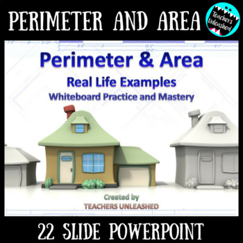 Preview of Perimeter and Area PowerPoint Lesson