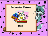 Perimeter & Area Quiz
