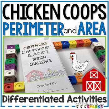 Preview of Perimeter and Area Project Chicken Coops