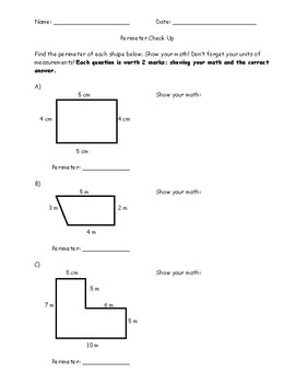 Utilizing Perimeter Checks in Everyday Life and Work Environments