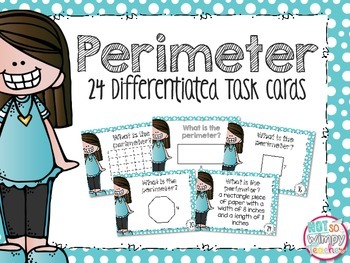 Preview of Perimeter Differentiated Task Cards