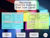 Perimeter: Find the Missing Side Task Cards