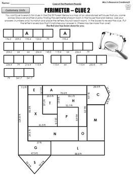 free 5th grade area and perimeter worksheets