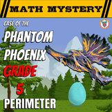 Perimeter 5th Grade Math Mystery - Missing sides, Word Pro