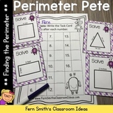 Finding Perimeter Center Games Task Cards and Printable Wo