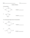 Perimeter Practice- Editable