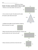 Perimeter Story Problems (Basic)