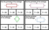 Perimeter Task Cards