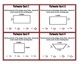 Perimeter Task Cards Geometry Problem Solving