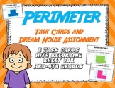 Perimeter Task Cards and Dream Home Activity: Grades 3-4