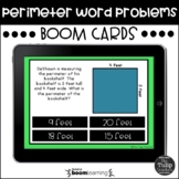 Perimeter Word Problems Boom Cards™ - Digital Task Cards