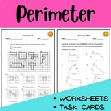 Perimeter Worksheets and Task Cards