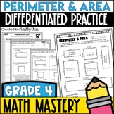 Perimeter and Area Worksheets 4th Grade