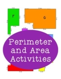 Perimeter Area Activities, Measurement, Geometry Shapes Di