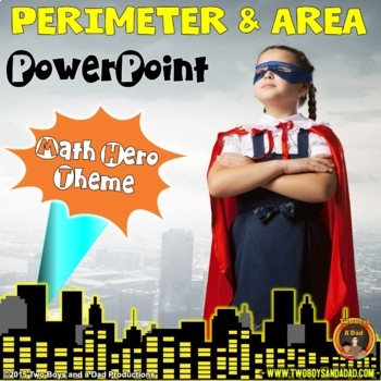 Preview of Area and Perimeter POWERPOINT Lessons
