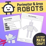 Perimeter and Area Robots – Interactive Math Craft Activit