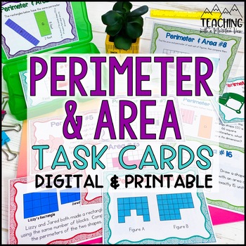 Preview of Perimeter and Area Task Cards