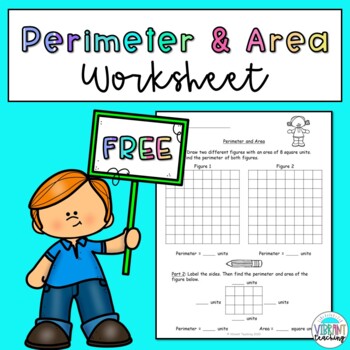 Preview of Perimeter and Area Worksheet