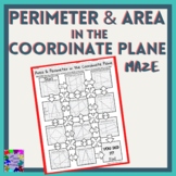 Perimeter and Area of the Coordinate Plane Maze