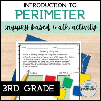 Preview of Perimeter of Rectangles Activities | Hands on Inquiry Based Math PYP