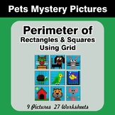 Perimeter of Rectangles & Squares (Using Grid) - Pets Colo