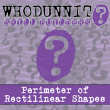 Perimeter of Rectilinear Shapes Whodunnit Activity - Print
