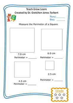 Preview of Perimeter of a square 2