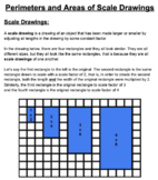 Perimeters and Areas of Scale Drawings: A Scaffolded Project