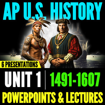 Preview of Period 1 APUSH: PowerPoints & Lectures // AP U.S. History