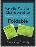 Periodic Functions Foldable Booklet