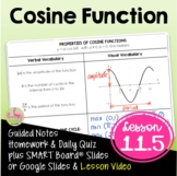 The Cosine Function (Algebra 2 - Unit 11)