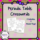 Periodic Table Activities - Crosswords