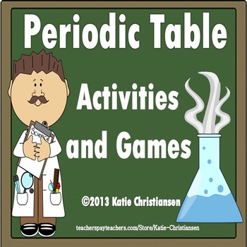Preview of Periodic Table Activities to Print and Go!