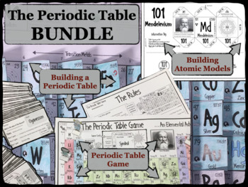 Preview of Periodic Table BUNDLE / Distance Learning