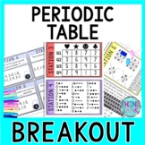 Periodic Table Breakout Activity - Task Cards Puzzle Challenge