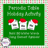 Periodic Table Christmas Activity