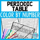 Periodic Table Color by Number, Reading Passage and Text Marking