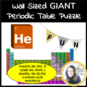 Science Periodic Table Giant 1 Piece Wall Art Poster 2019 T9Y1