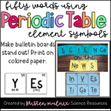 Periodic Table Element Symbols - Science Bulletin Board Cl