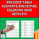 Periodic Table Elements Coloring Grid Activity