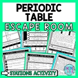 Periodic Table Escape Room Stations - Reading Comprehensio